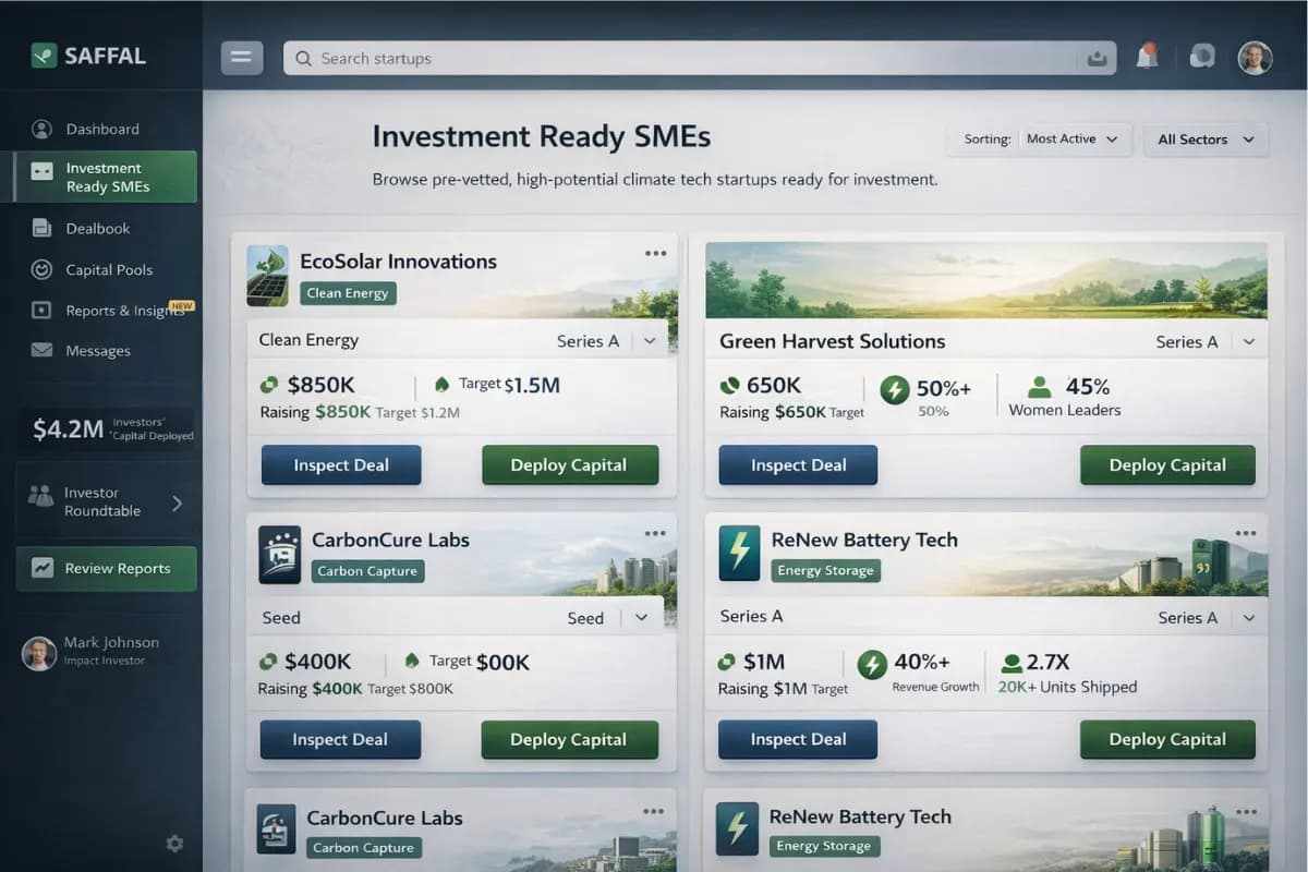 Get Access To Investment Ready Startups